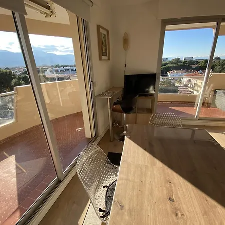 アパート A Louer : Cosy Pour 2 A Argeles-sur-mer, A 50m De La Plage, Avec Parking - Fr-1-837-92 アルジェレス・シュル・メール